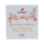 Uvbio Sun powder (nude) SPF 30 biologisch 10 gram