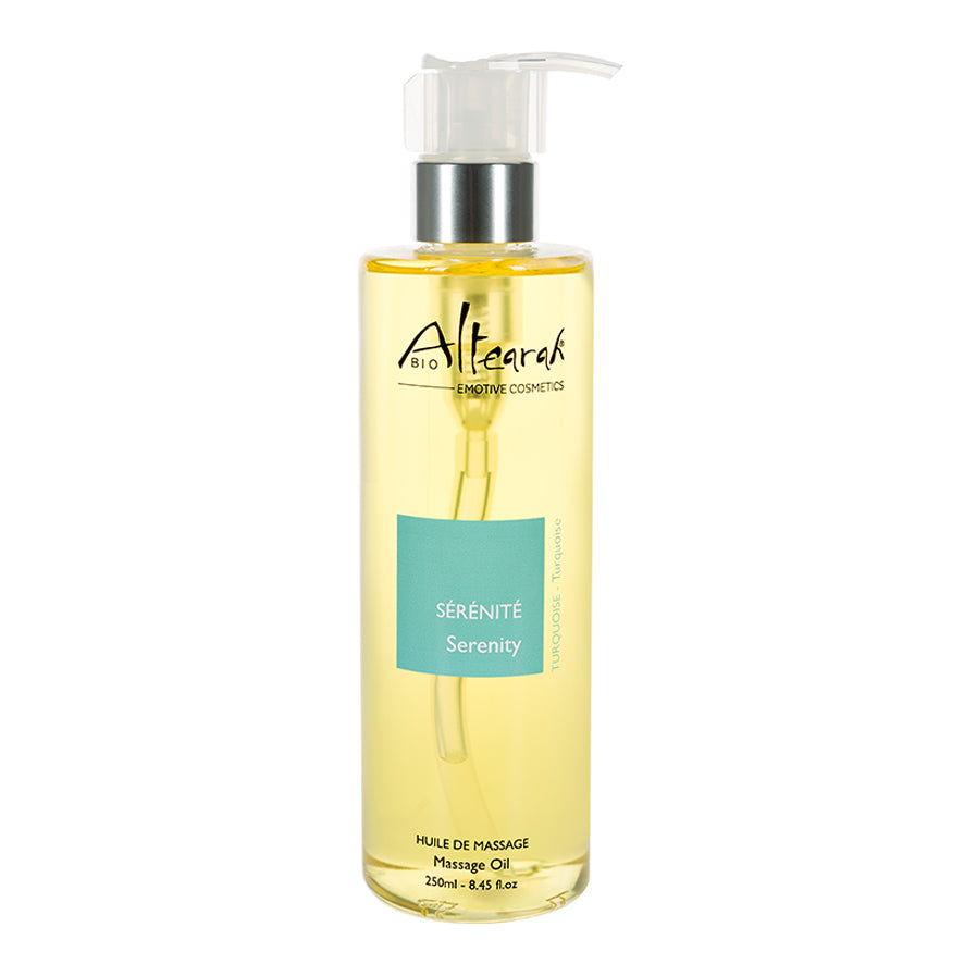 Altearah Massageolie serenity turqoise biologisch 250 ml