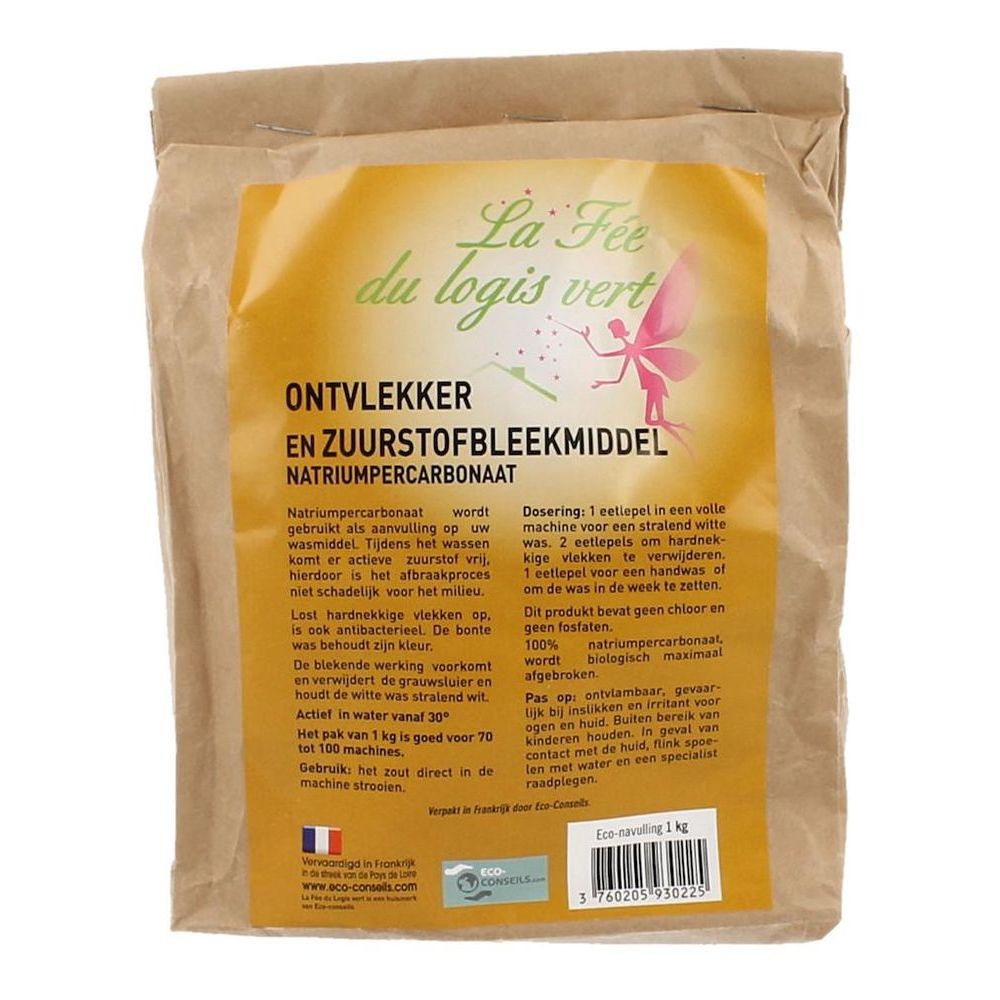 Eco Conseils Zout Ontvlekker En Bleekmiddel 1000 gr