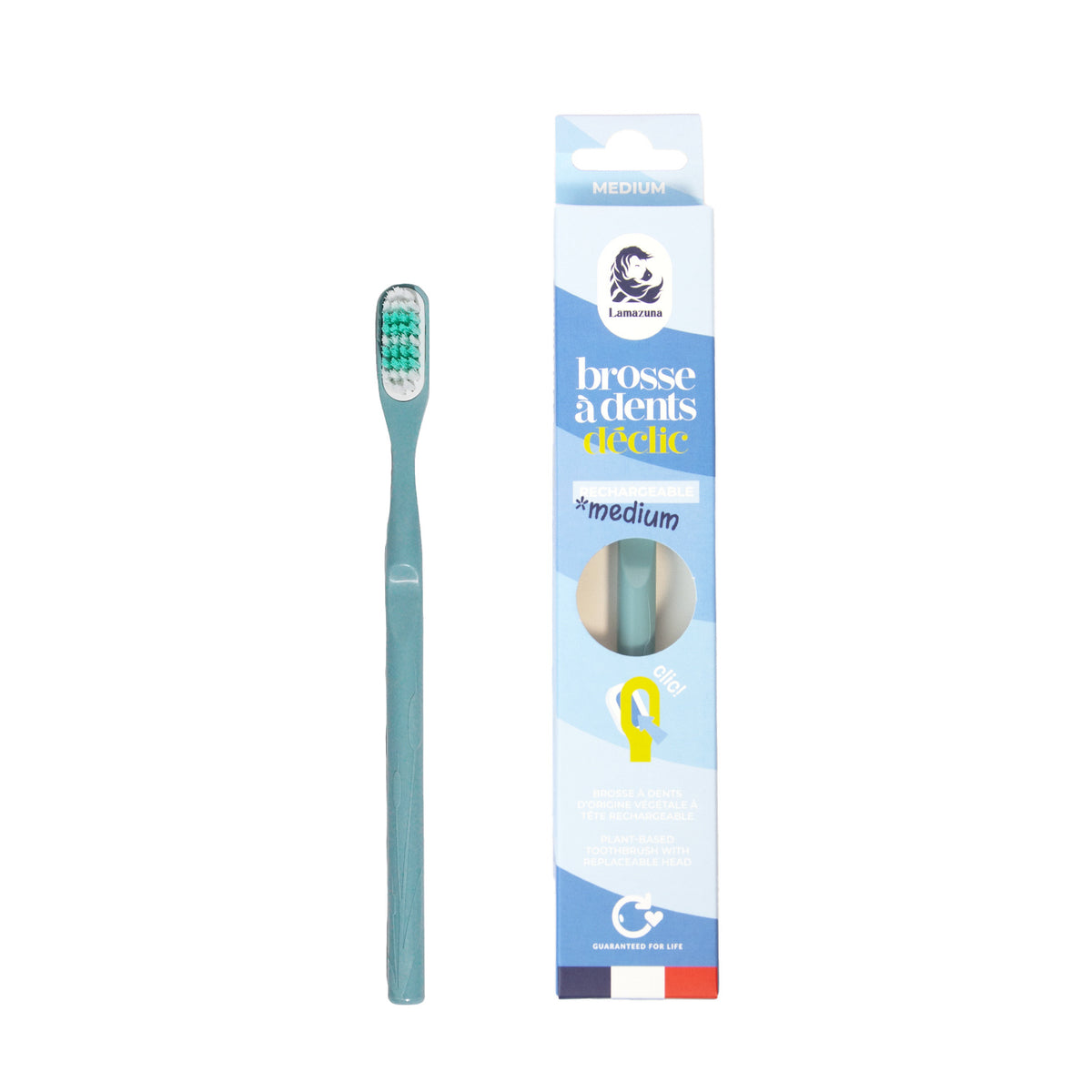 Lamazuna Toothbrush medium storm blue