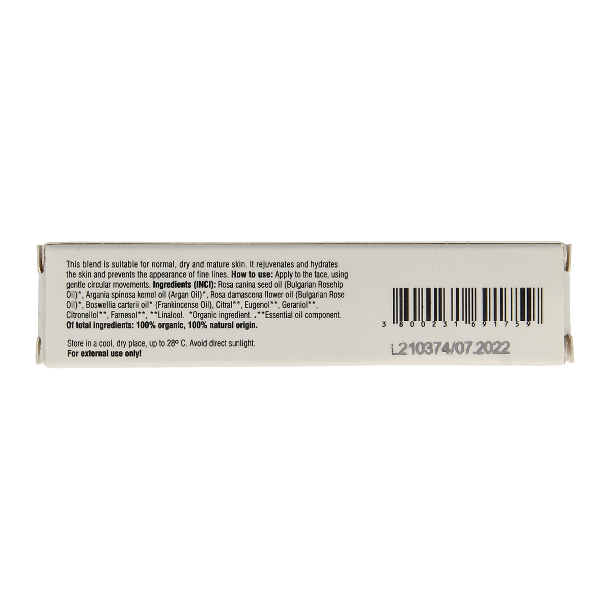 Zoya Goes Pretty Roll on anti-age rosehip rose argan 10 ml