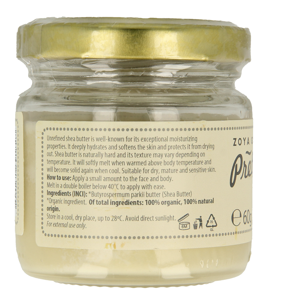 Zoya Goes Pretty Shea butter 60 gram