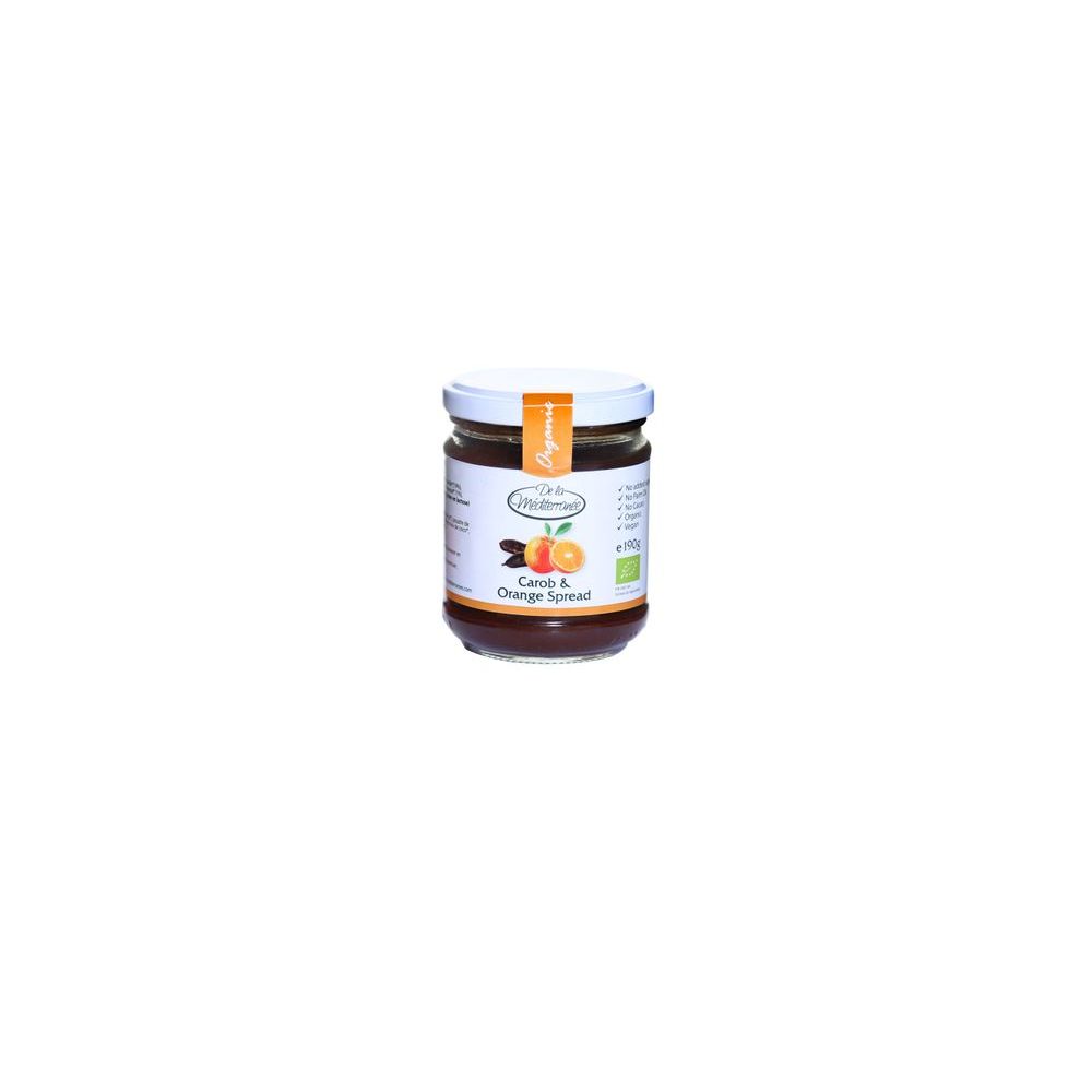 De La Mediterranee Carobe En Sinaasappelpasta 190 gram