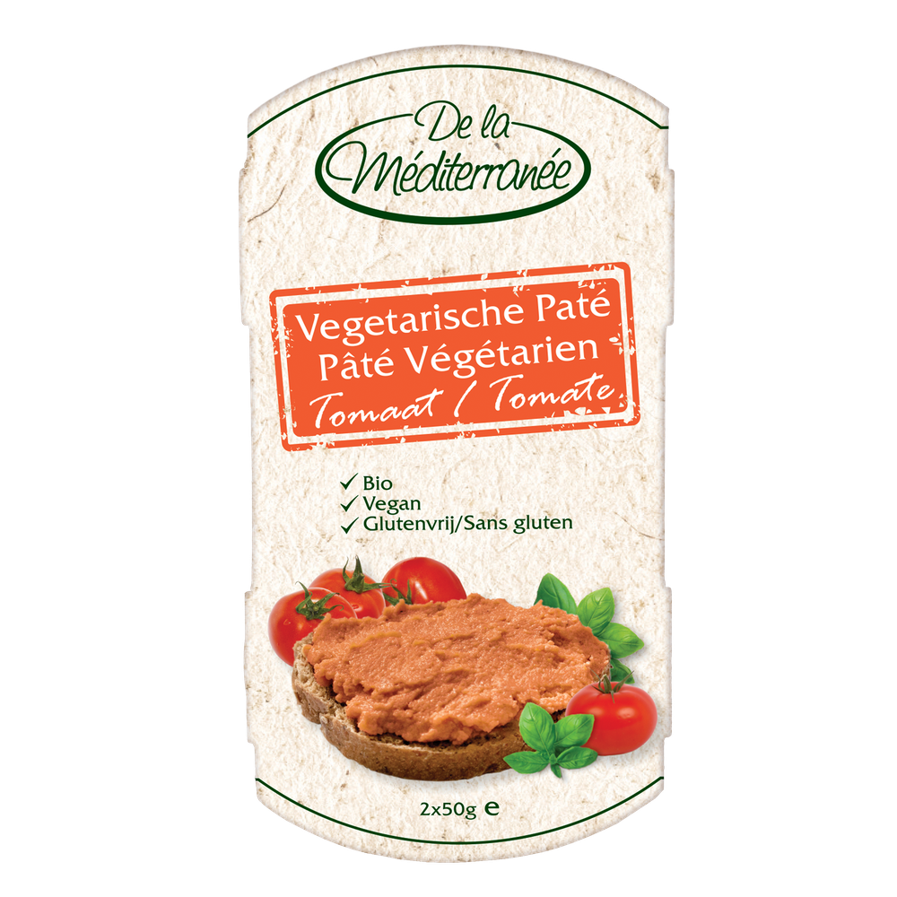 Pate Mediterranee Vegetarische Patè Tomaat 100 gr