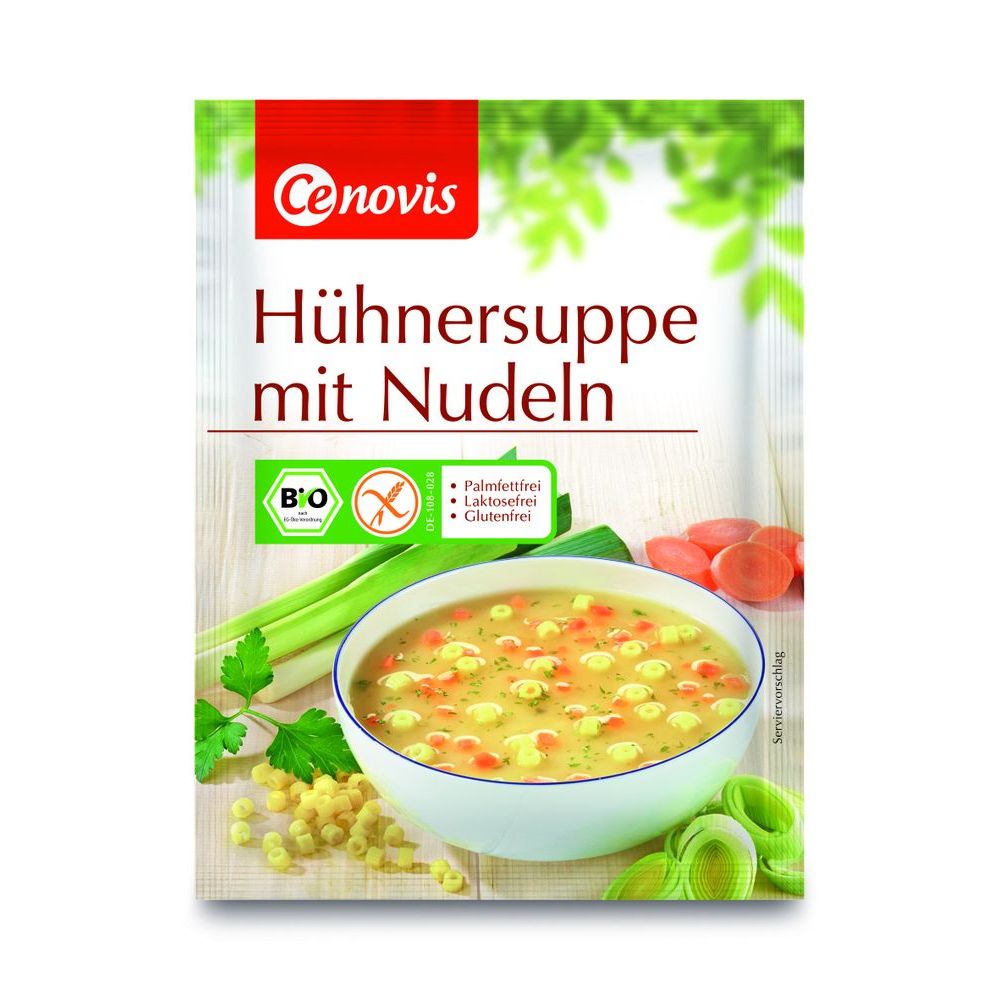 Cenovis Kippen Soep met Noedels 30 gr