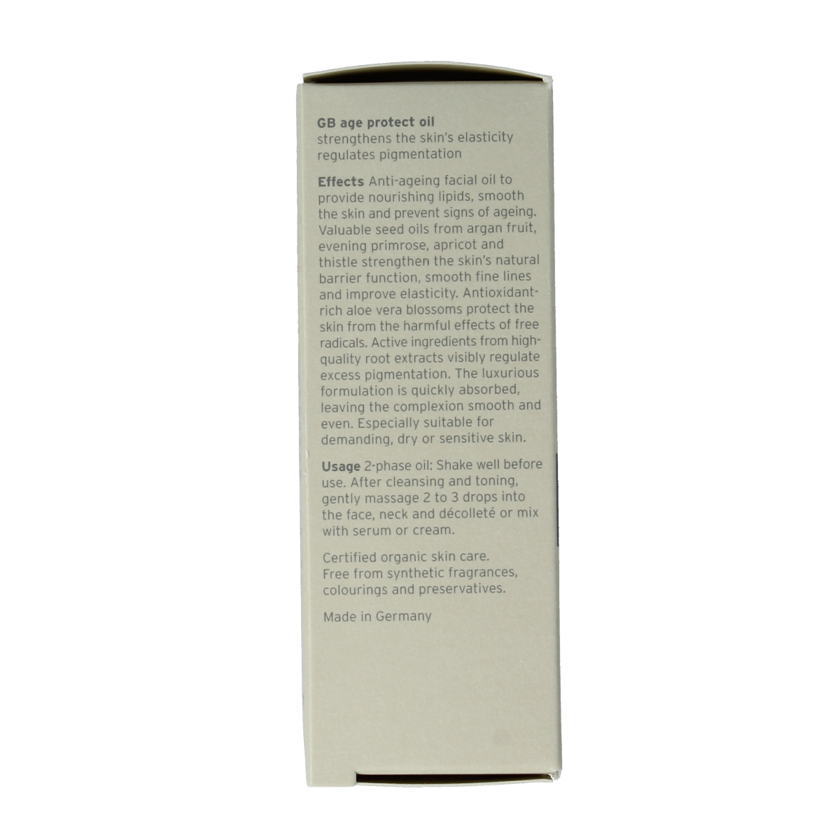 Santaverde Aloe vera age protect gezichtsolie 30 ml
