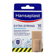 Hansaplast Extra strong waterproof 16 stuks