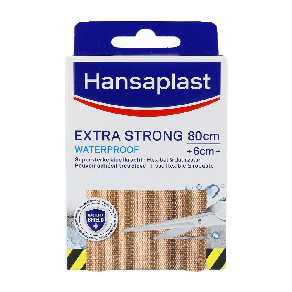 Hansaplast Extra strong waterproof pleisters 8 stuks