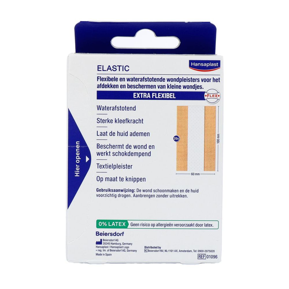 Hansaplast Elastic 2m x 6cm