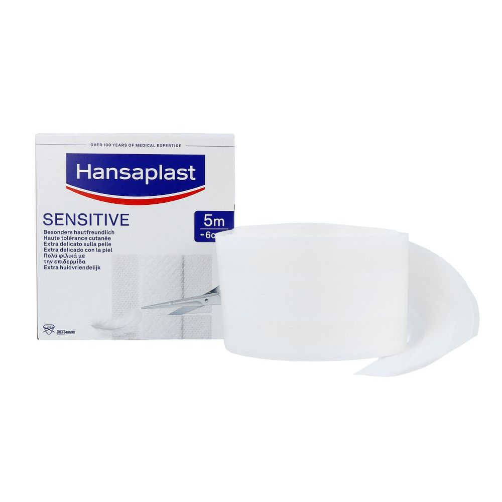 Hansaplast Sensitive 5m x 6cm