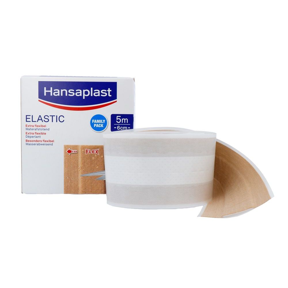 Hansaplast Elastic family 5m x 6cm