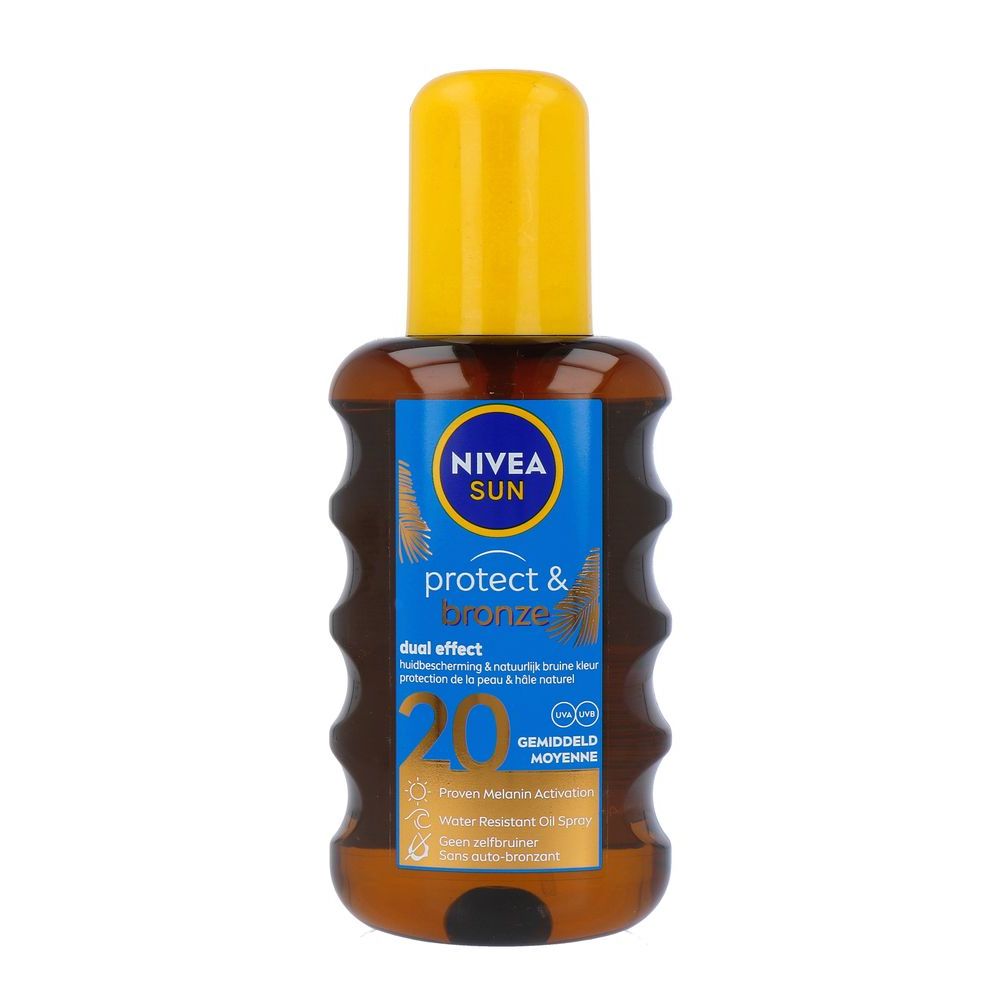 Nivea Sun Protect & Bronze Beschermende Olie SPF20 200 ml