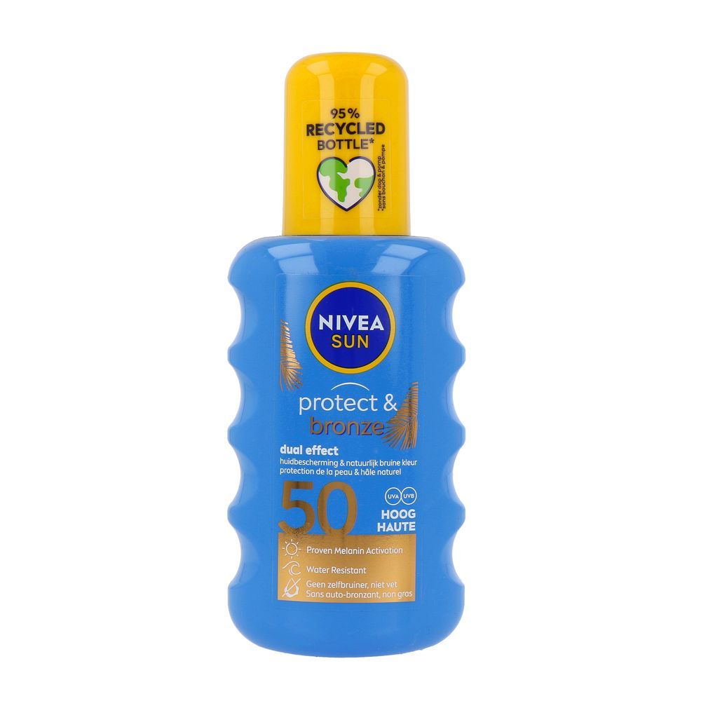 Nivea Sun Protect & Bronze Zonnespray SPF50 200 ml
