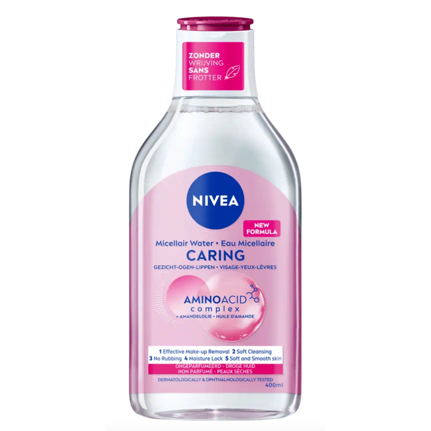 Nivea Micellair Water Caring Droge huid 400 ml