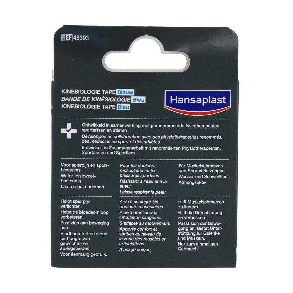 Hansaplast Kinesio tape blauw