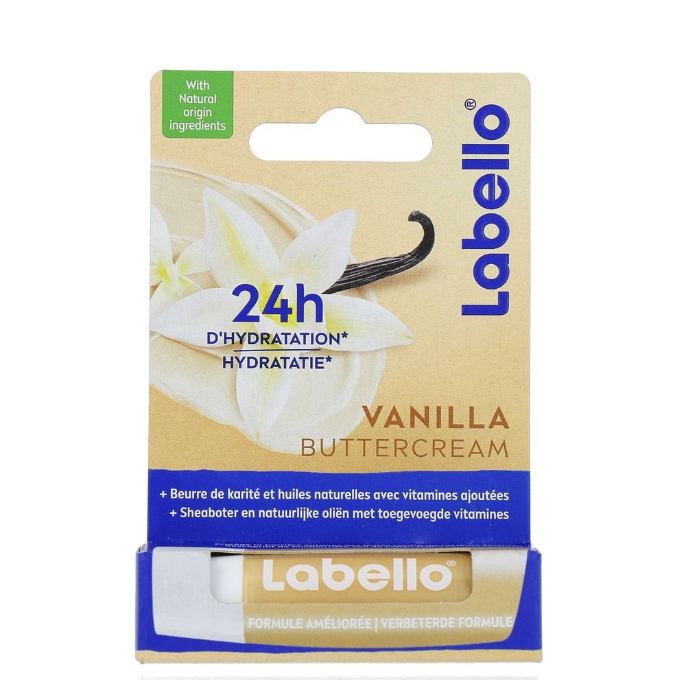 Labello Vanilla Buttercream in Blisterverpakking 4,8 gram