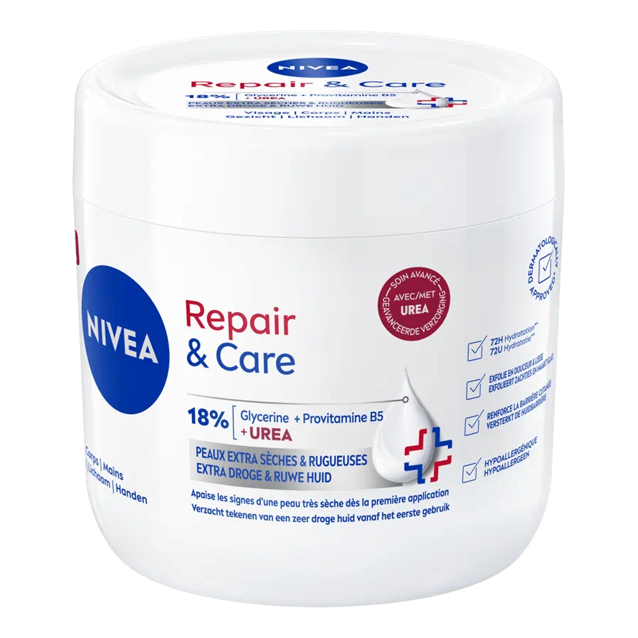 Nivea Repair & Care Body Lotion Pot