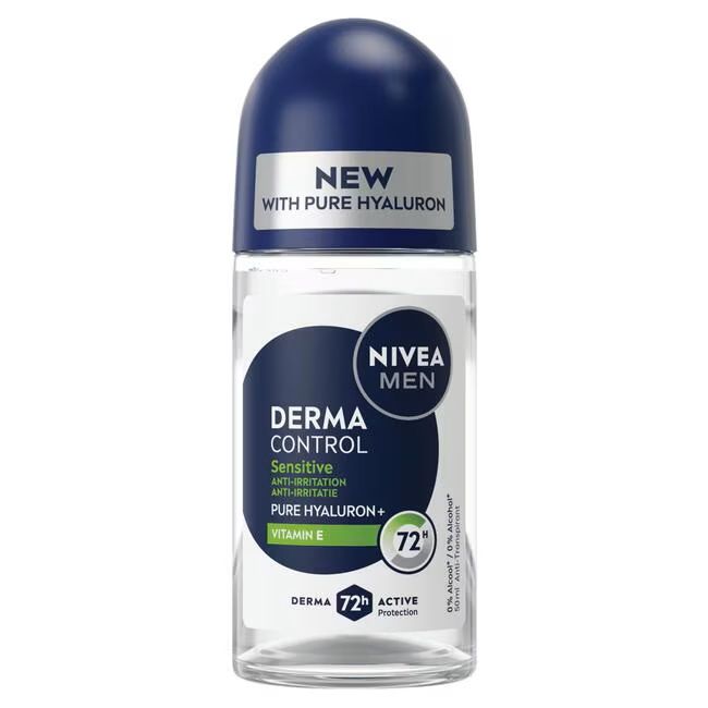 NIVEA MEN Derma Control Sensitive Anti-Transpirant Deoroller 50 ml