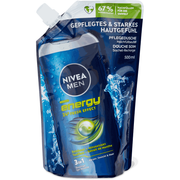 NIVEA MEN Energy Douchegel Navulling 500 ml