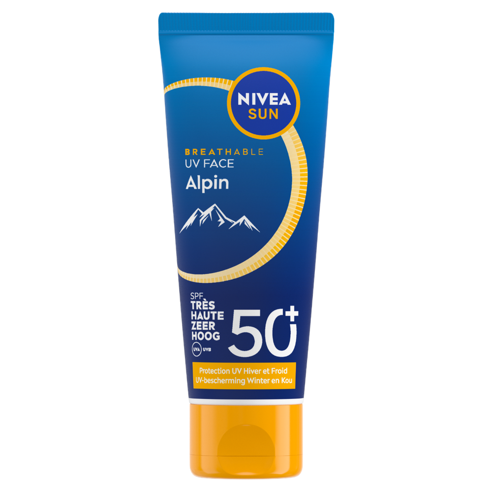 Nivea Sun Breathable UV Face Alpin UV-bescherming Winter en Kou SPF50+ 40 ml