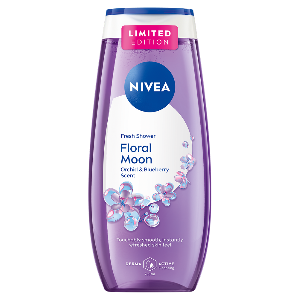 Nivea Floral Moon Orchid & Blueberry Scent Fresh Shower 250 ml