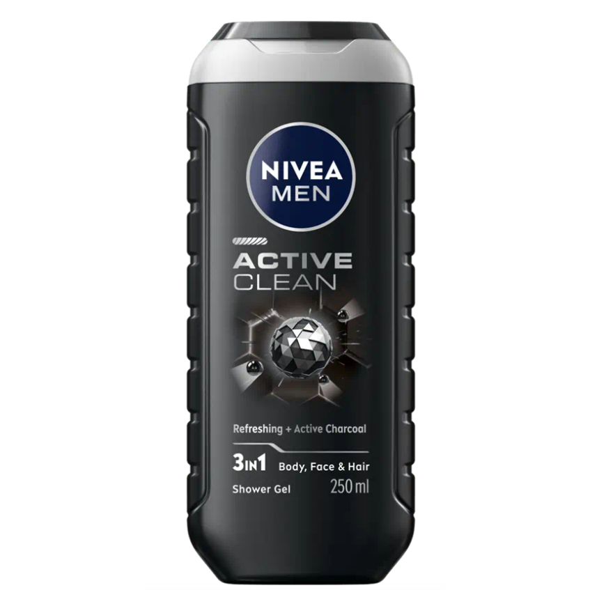 Nivea Men Active Clean Shower Gel 250 ml