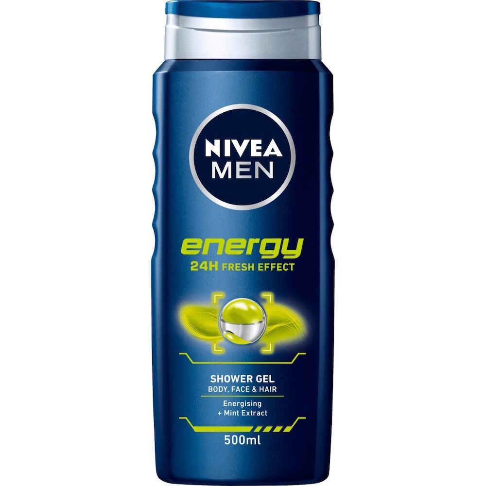 Nivea Men Energy Shower Gel 500 ml