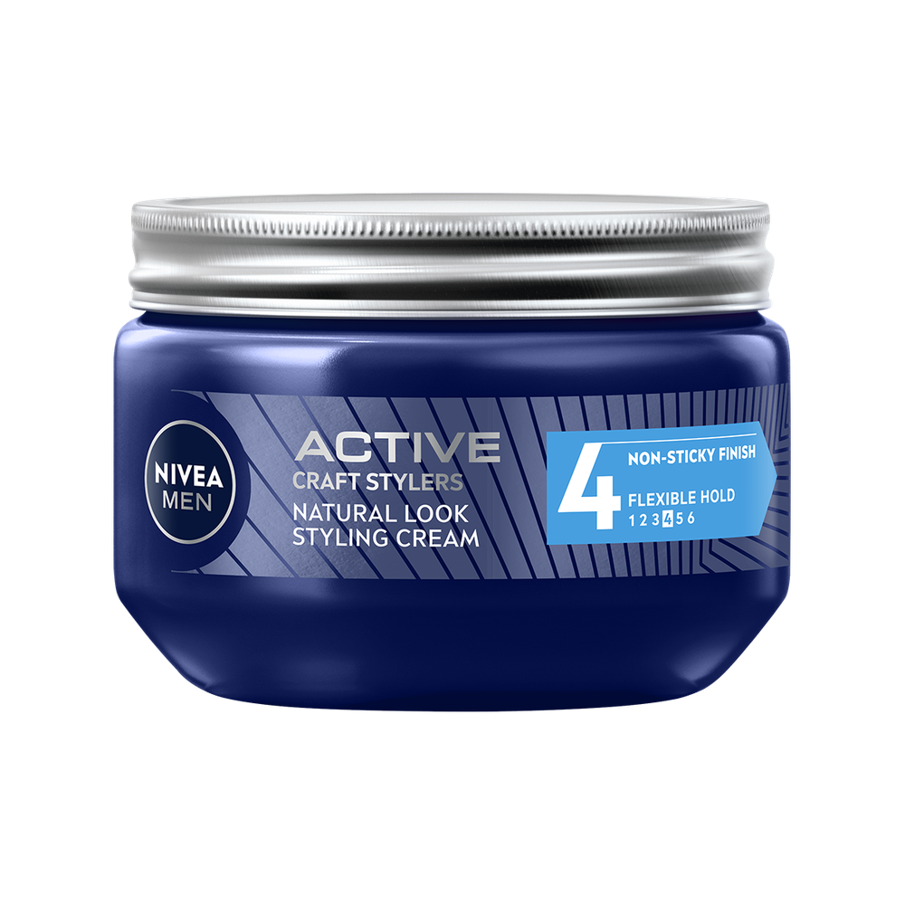 NIVEA MEN Active Craft Stylers Natural Look Styling Cream 150 ml