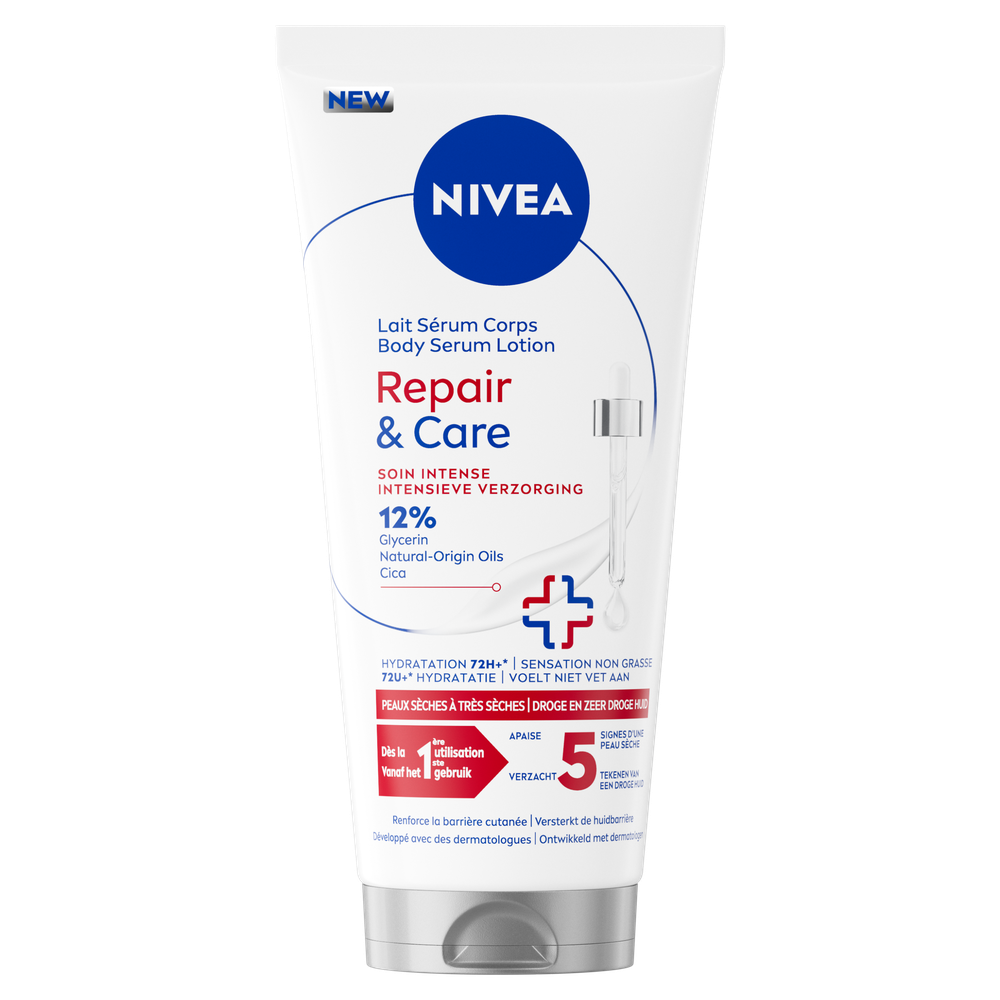 NIVEA Repair & Care Body Serum Lotion 200 ml