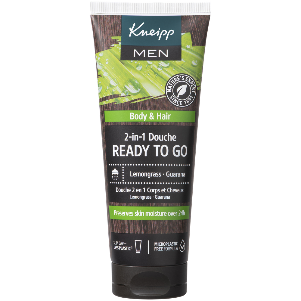 Kneipp Mini 2-in-1 Men Douchegel & Shampoo Ready To Go 75 ml