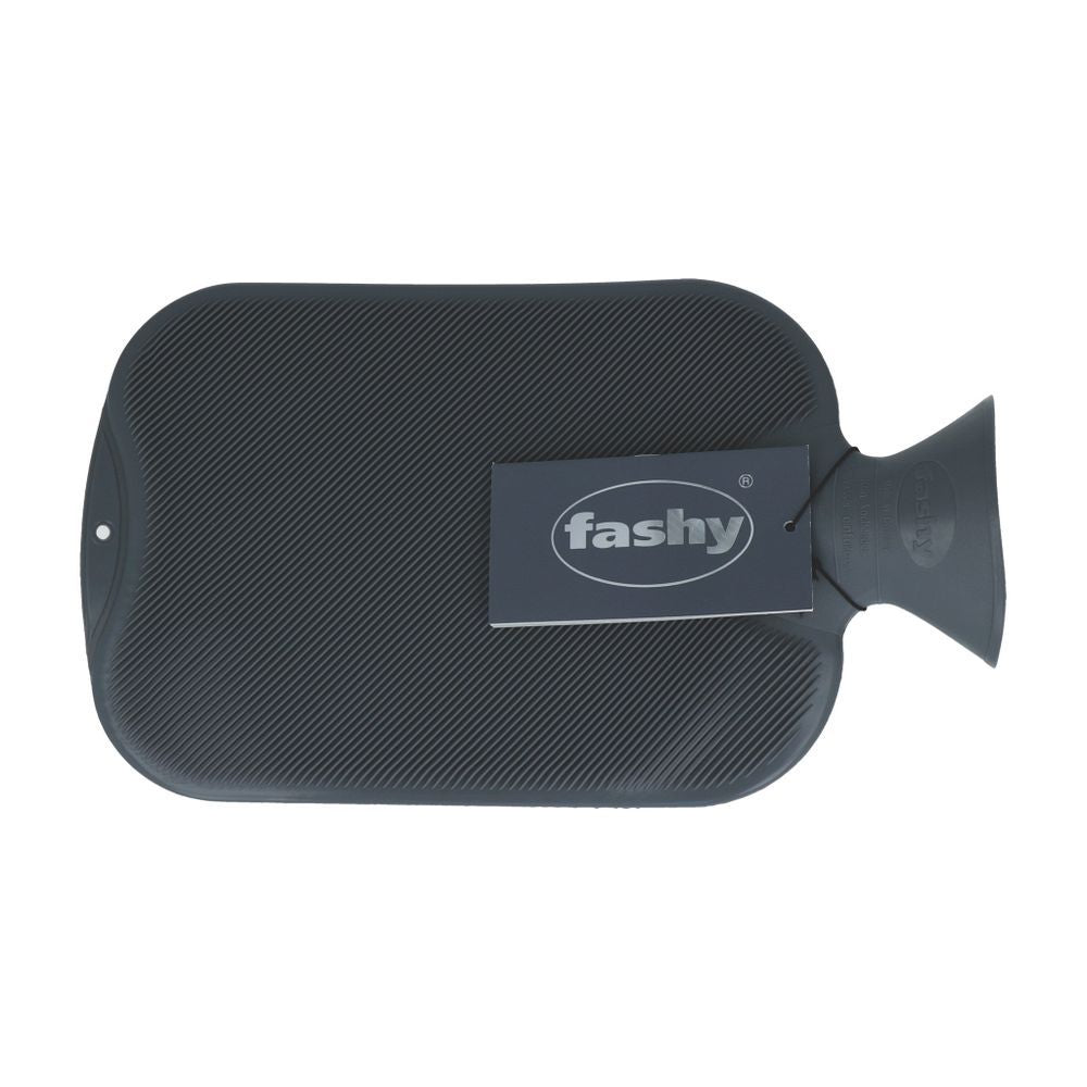 Fashy Warmwaterzak Dubbelgeribbeld Antraciet 1 st
