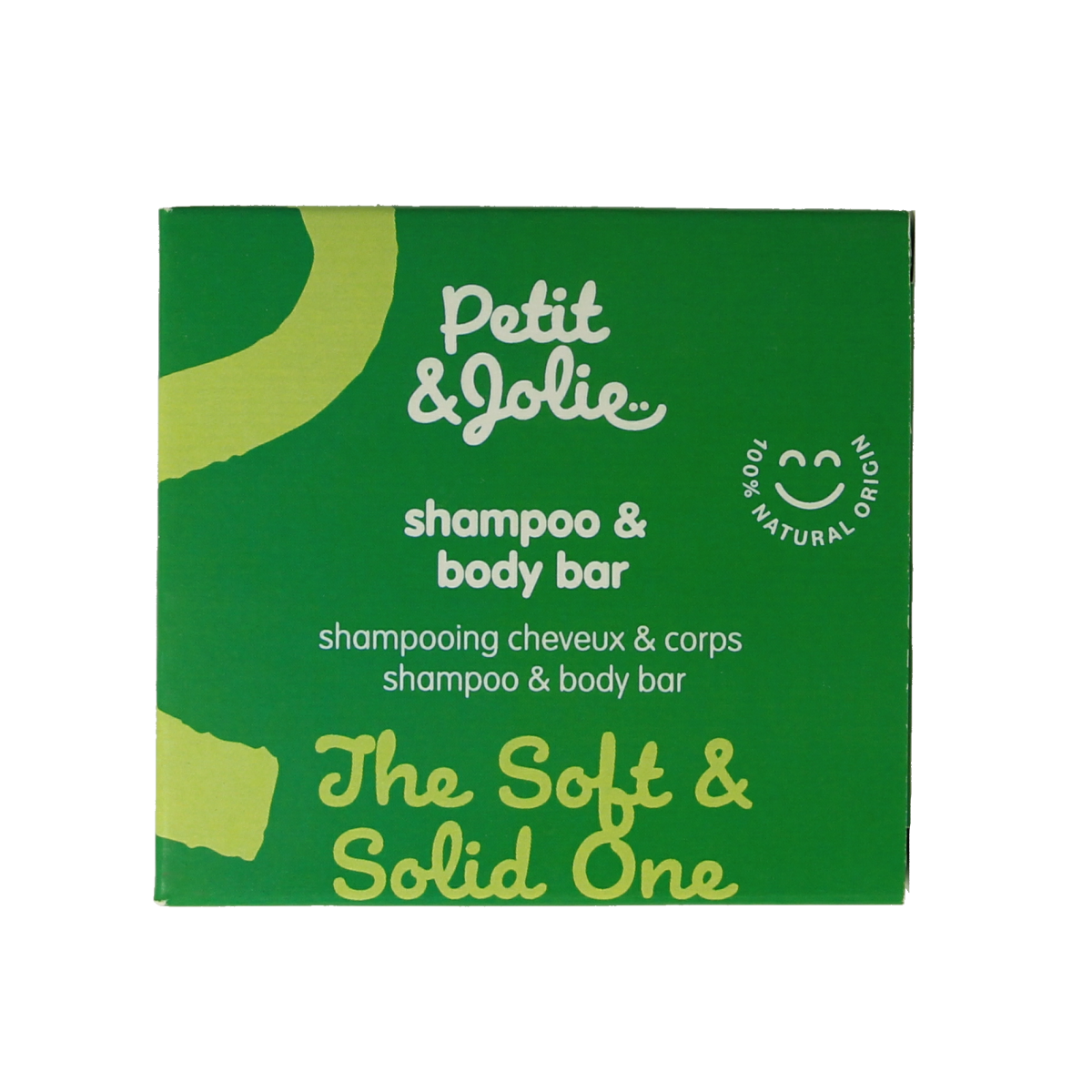 Petit & Jolie Shampoo & body bar voor baby's en kind 65 gram