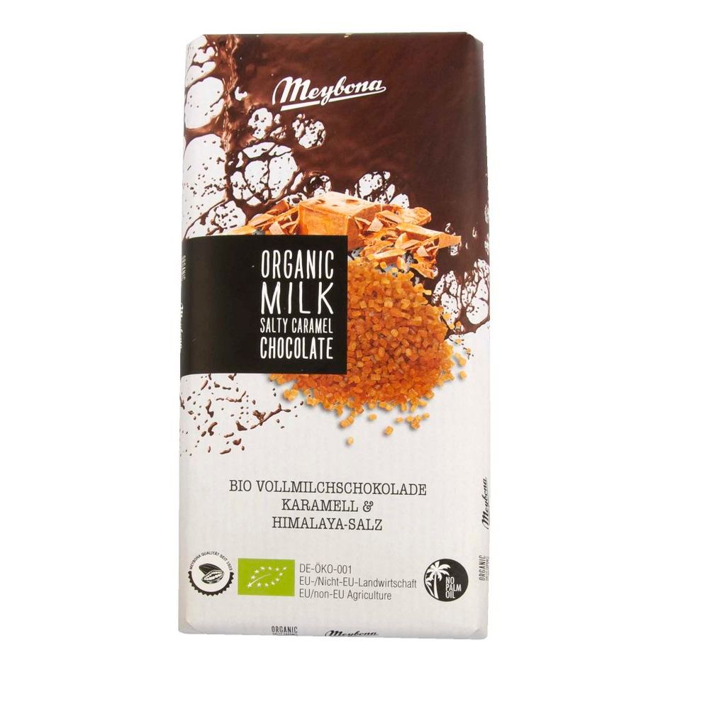 Meybona Organic Salty Caramel Chocolate 35 gr