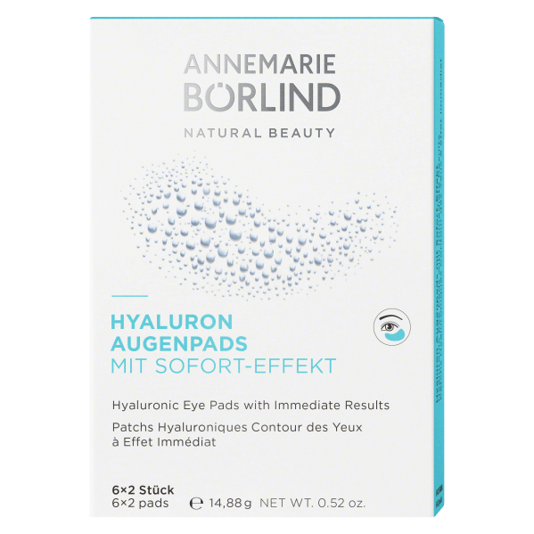 Annemarie Borlind Hyaluron oogpads 12 stuks
