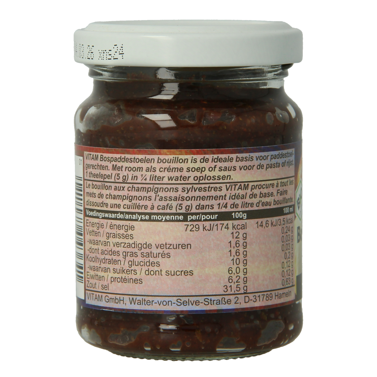 Vitam Bospaddenstoelen bouillon 150 gram