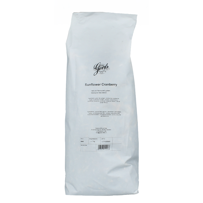 Geels koffie en thee Sunflower cranberry 1 kg