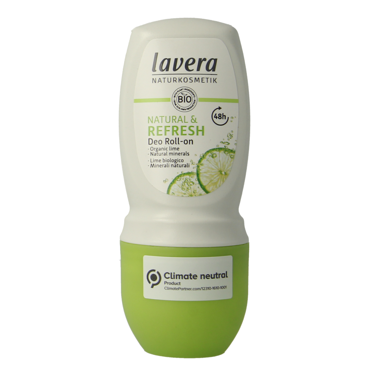 Lavera Deodorant roll-on natural & refresh EN-IT 50 ml