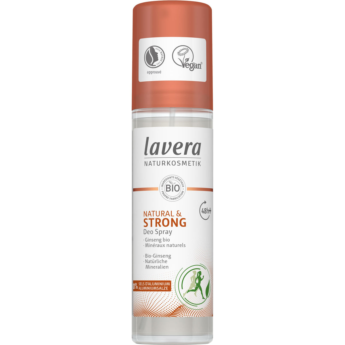 Lavera Deodorant spray natural & strong EN-IT 75 ml