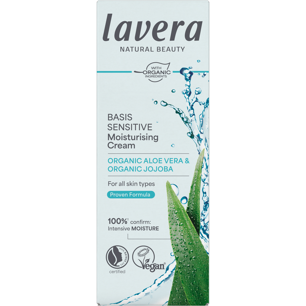 Lavera Basis sensitiv moisturising cream EN-IT 50 ml