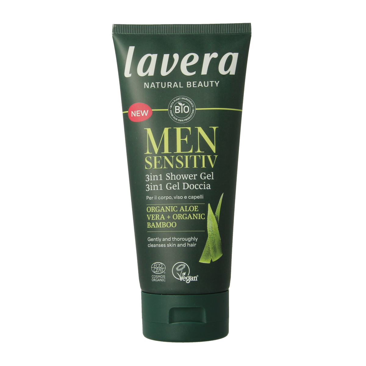 Lavera Men sensitiv 3in1 shower biologisch 200 ml