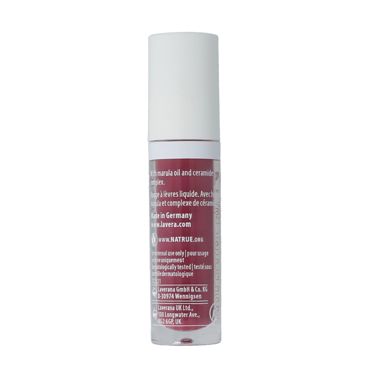 Lavera Lipstick liquid wild mauve 03 biologisch