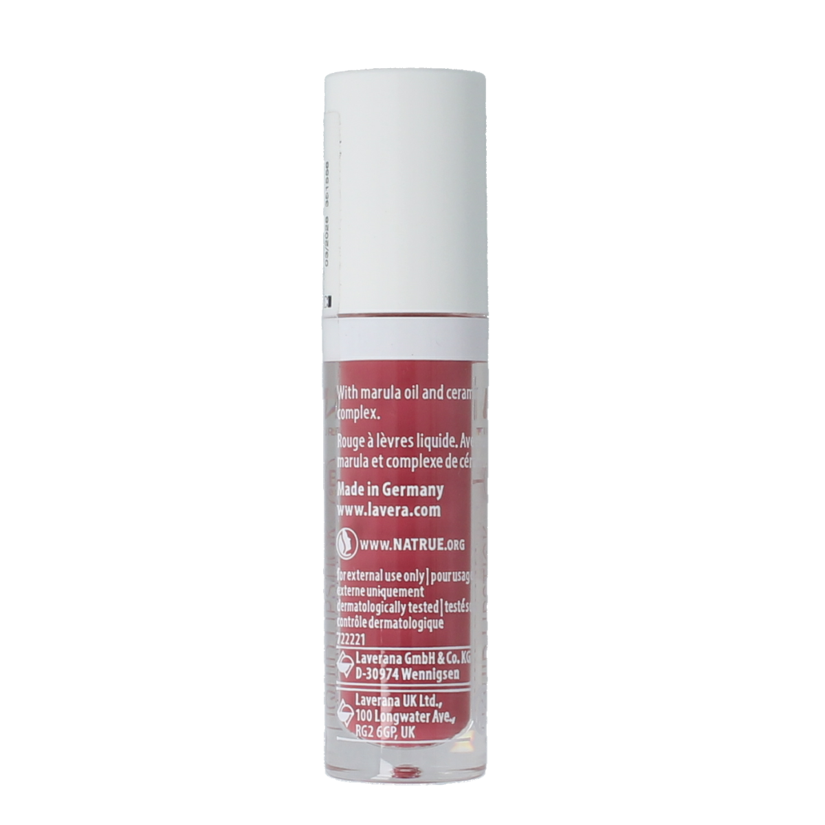 Lavera Lipstick liquid sweet peony 04 biologisch