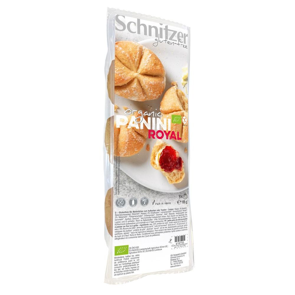 Schnitzer Organic Panini Royal 188 gr