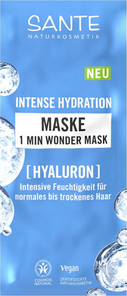 Sante Naturkosmetik Mask hydration wonder mask 20 sachets