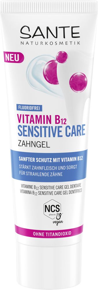 Sante Naturkosmetik Tandpasta vitamine B12 sensitive 75 ml
