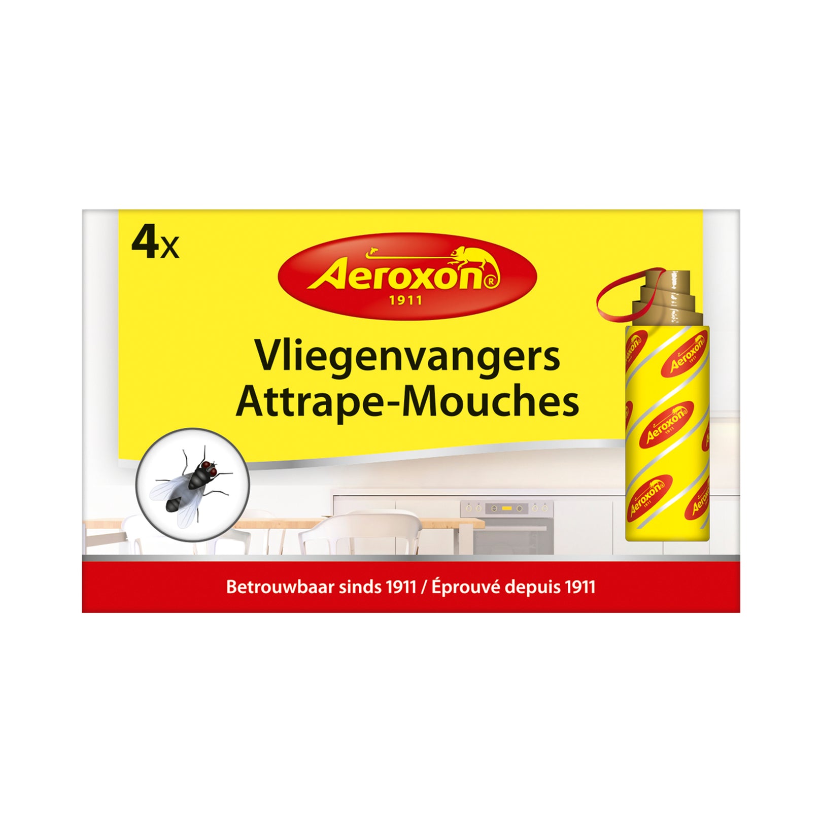 Aeroxon Vliegenvangers 4 stuks