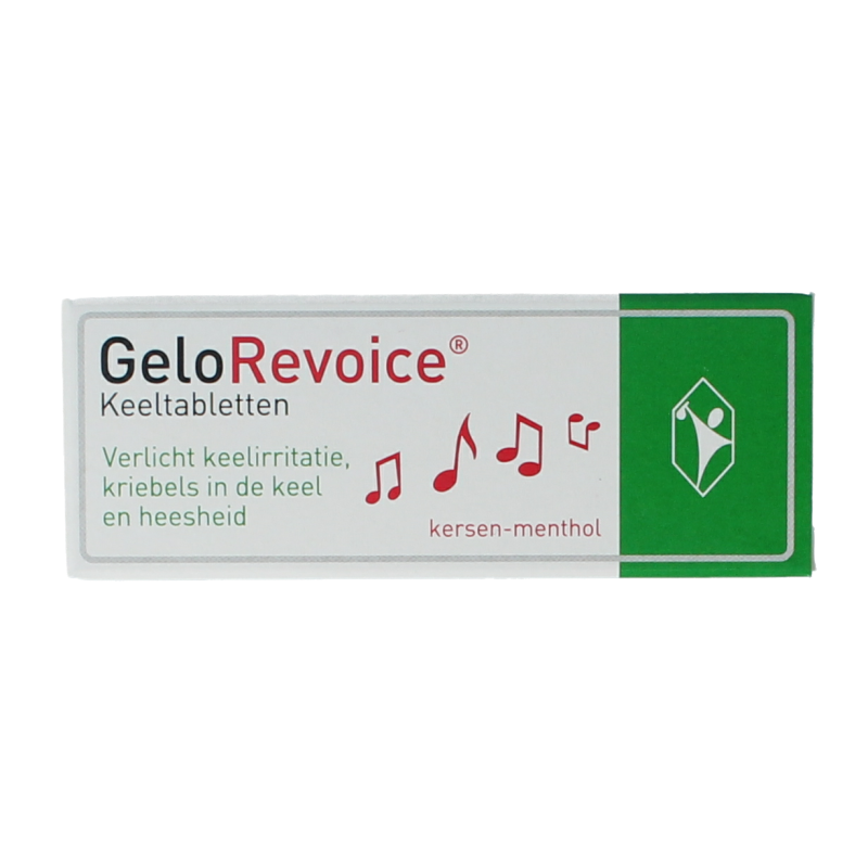 Gelorevoice Keel kersen - menthol 10 tabletten