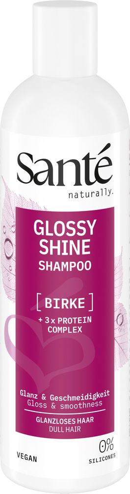 Sante Naturkosmetik Glossy shine shampoo birch 250 ml
