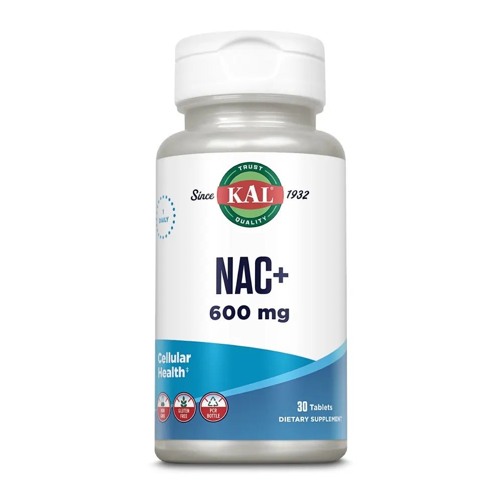 KAL NAC (N-Acetyl-Cysteïne) & Molybdeen & B2 30 tb