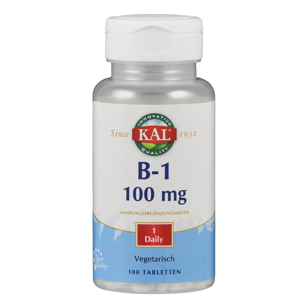 Kal Vitamine B1 100mg 100 tb